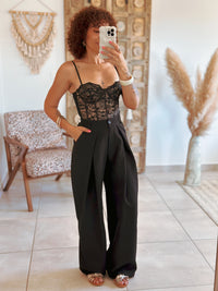 Corset Lady - Black Lace