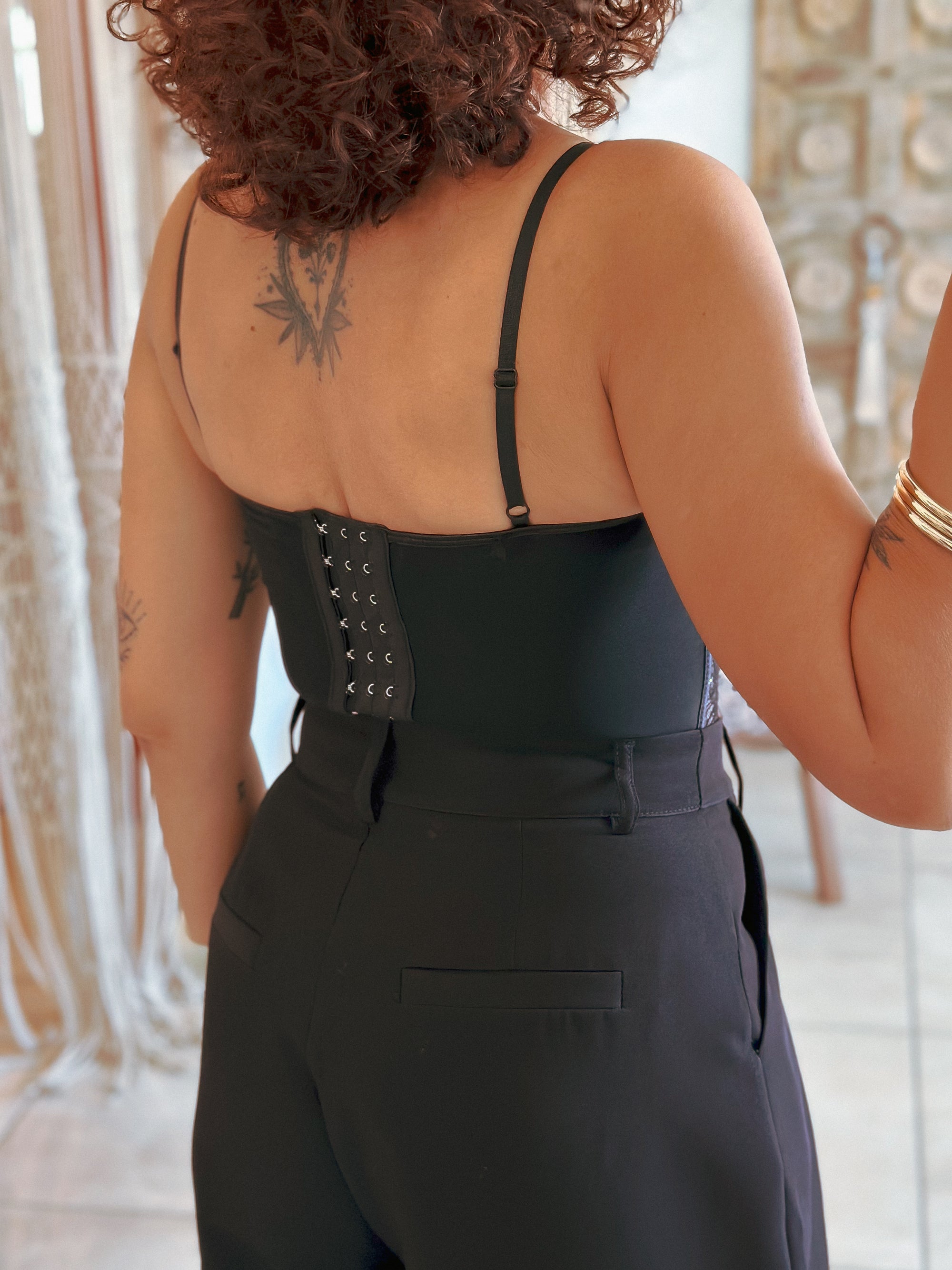 Corset Lady - Dentelle noire