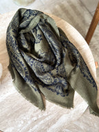 Écharpe Cléa – Bandana kaki