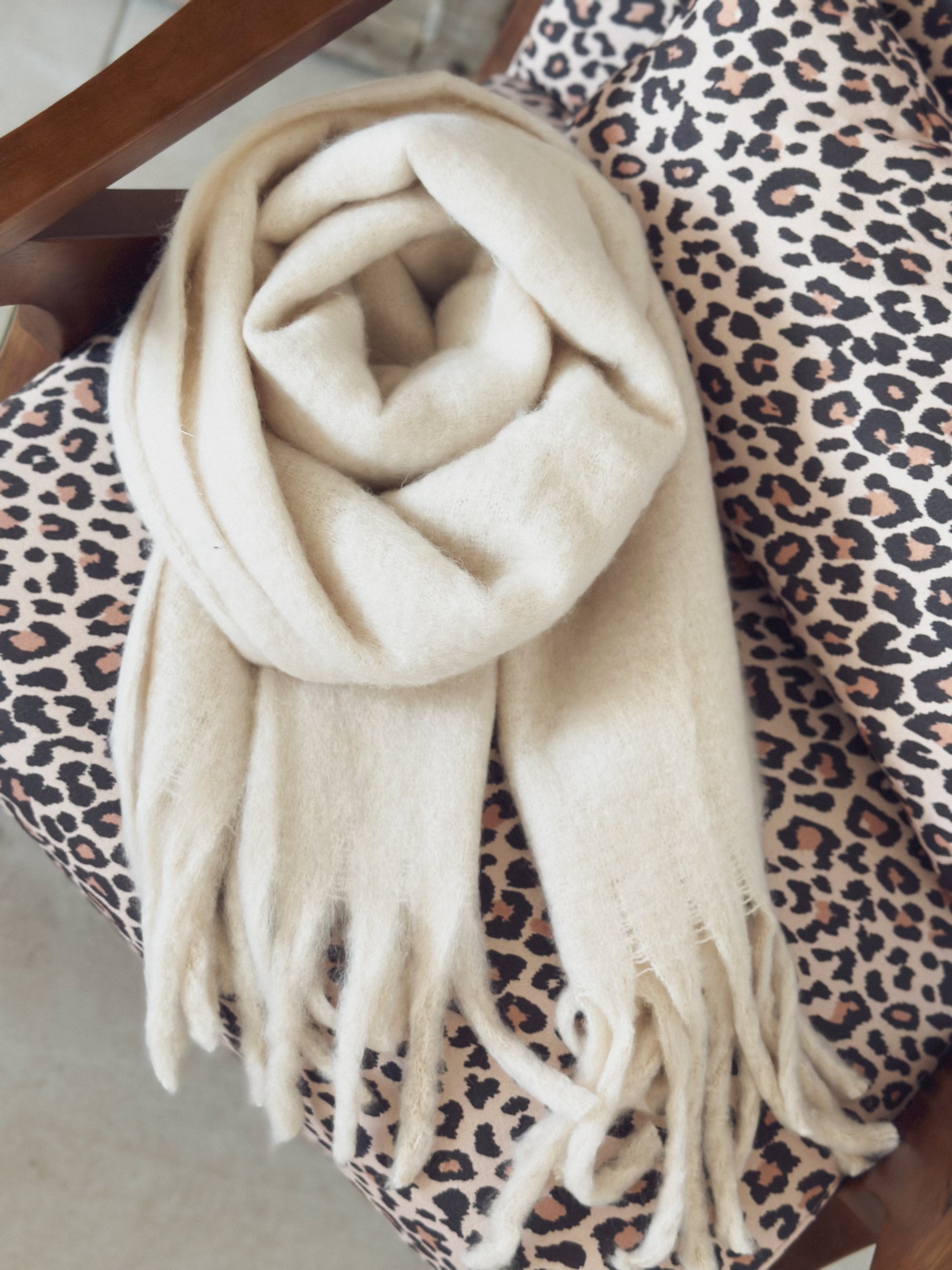 Écharpe Ava – Beige