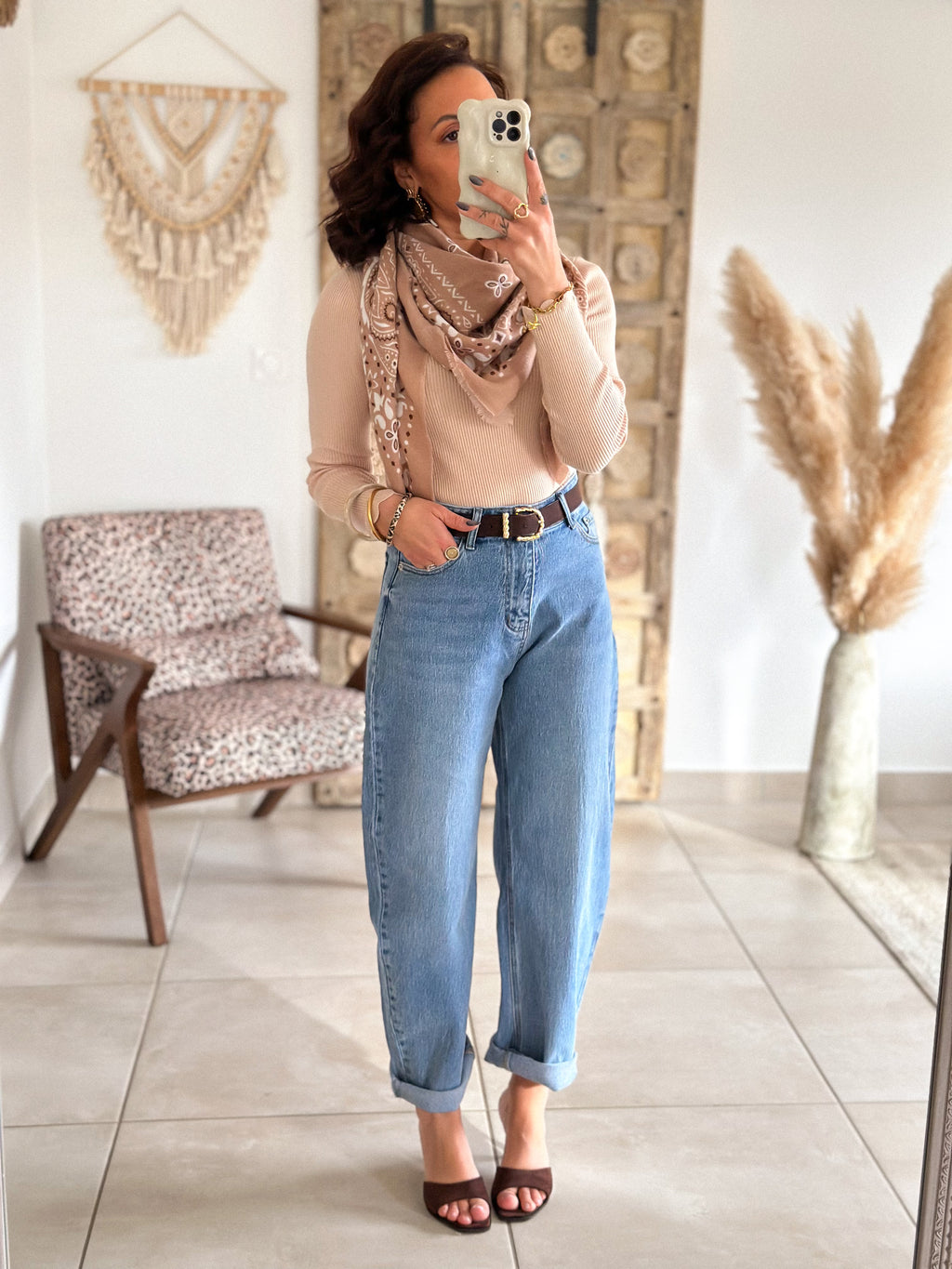 Écharpe bandana Cléa