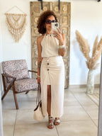 Ensemble Manoa - Lin beige