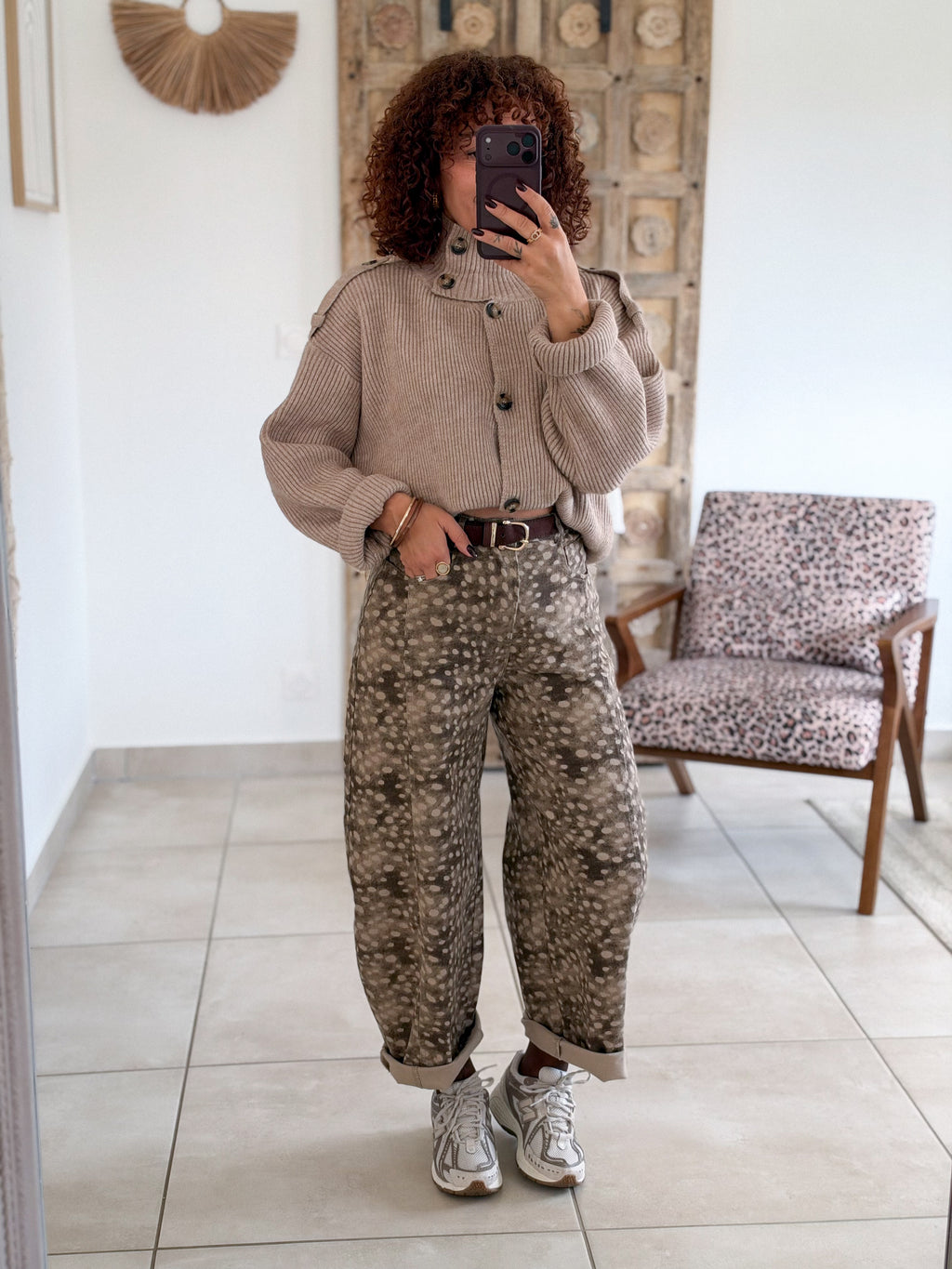 Gilet Lizea - Beige taupe