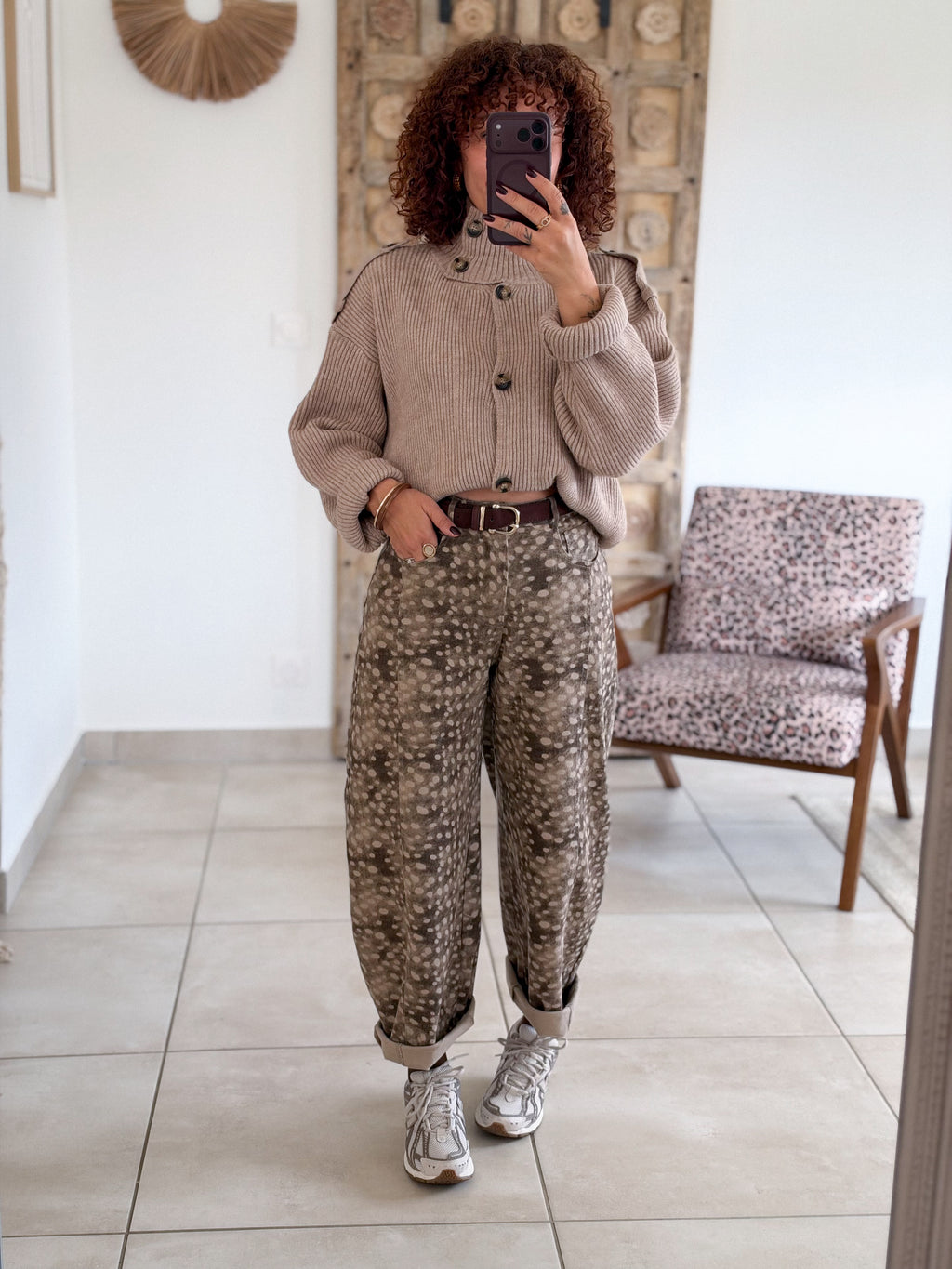 Gilet Lizea - Beige taupe