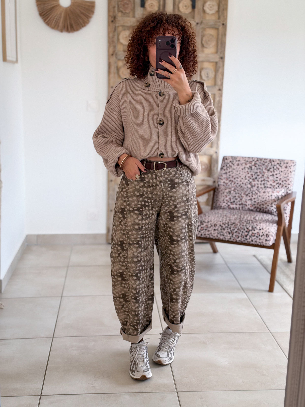 Gilet Lizea - Beige taupe