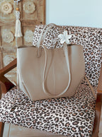 Grand sac de cours femme Naya taupe Mëya pour la rentrée
