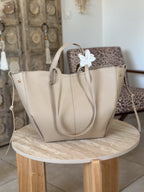Grand sac de cours femme Naya taupe Mëya pour la rentrée