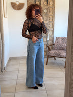 Jean Anycia – Wide leg bleu