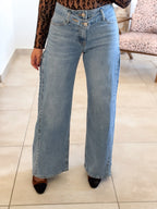Jean Anycia – Wide leg bleu