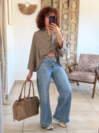 Jean Anycia – Wide leg bleu