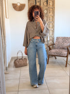 Jean Anycia – Wide leg bleu
