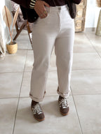 Jean Charlie - Wide leg beige