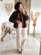 Jean Charlie - Wide leg beige