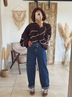 Jean Ella – Barrel Denim bleu