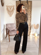 Jean Oléna - Wide Leg Noir