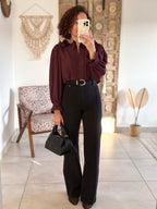 Jean Oléna - Wide Leg Noir