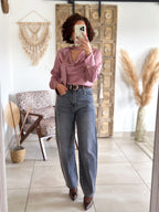 Jean Zoé - Balloon fit gris