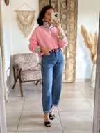 Jean Shaya - Balloon fit bleu foncé