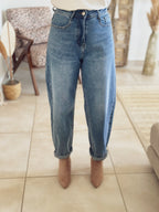 Jean Zoé – Balloon fit bleu