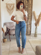 Jean Zoé – Balloon fit bleu