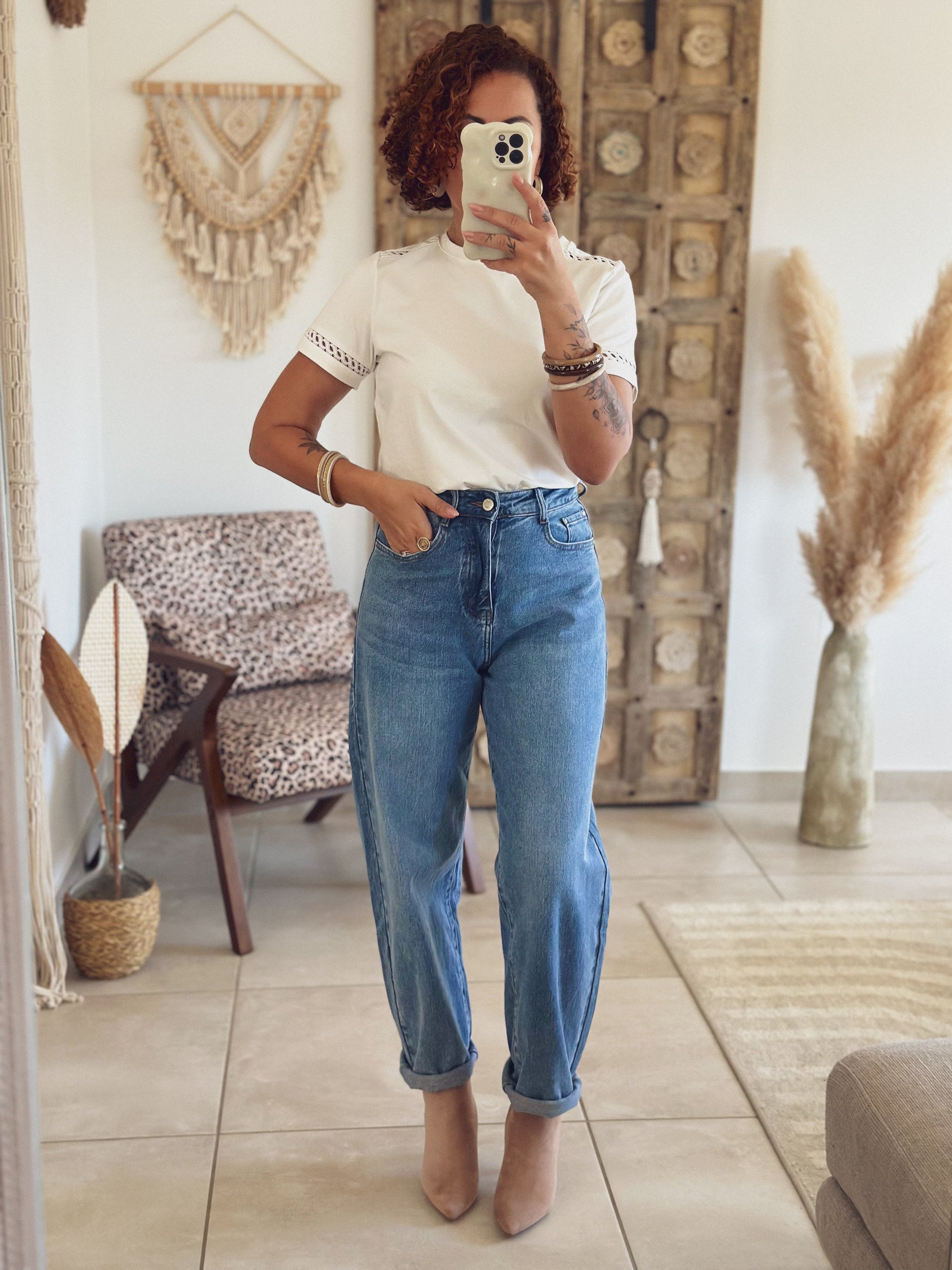 Jean Zoé – Balloon fit bleu