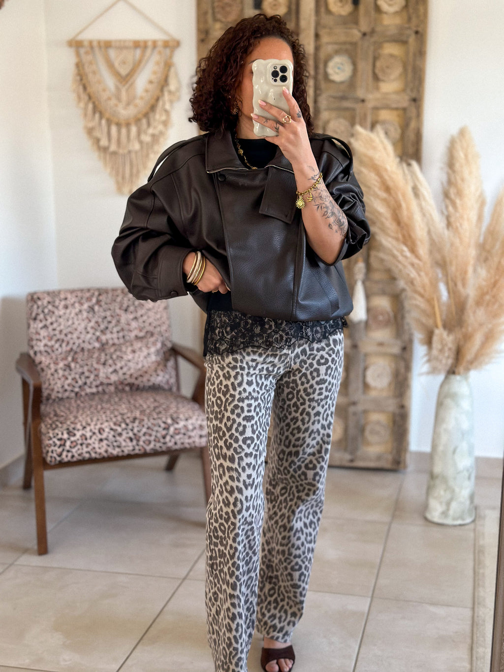 Jean Marwa - Droit léopard