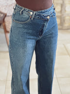 Jean Ophélie – Wide leg asymétrique