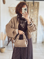 Jupe Anna – Pois chocolat