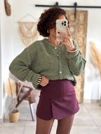 Jupe-Short Maya - Bordeaux