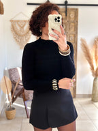 Jupe-Short Maya - Noir