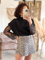 Jupe-Short Sonia - Léopard