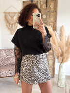 Jupe-Short Sonia - Léopard