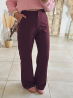 Pantalon Elina – Bordeaux