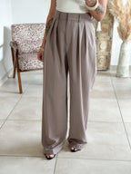 Pantalon Nadine - Large taupe