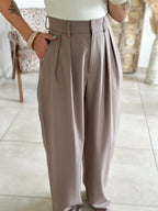 Pantalon Nadine - Large taupe