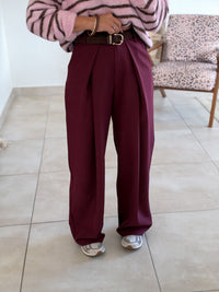 Pantalon Jess - Bordeaux