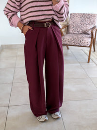 Pantalon Jess - Bordeaux