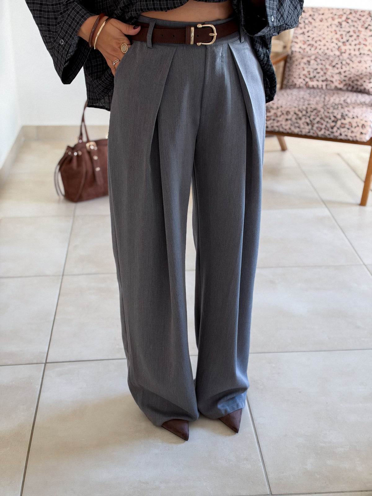 Pantalon Jess - Gris