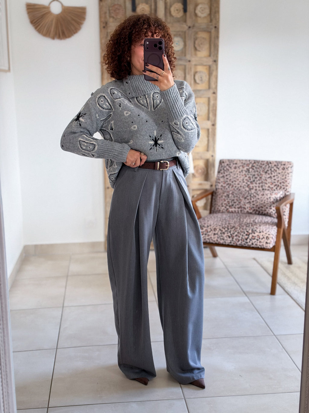 Pantalon Jess - Gris
