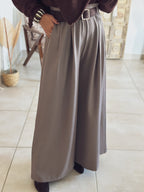 Pantalon Naïla – Palazzo gris