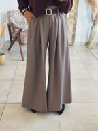 Pantalon Naïla – Palazzo gris