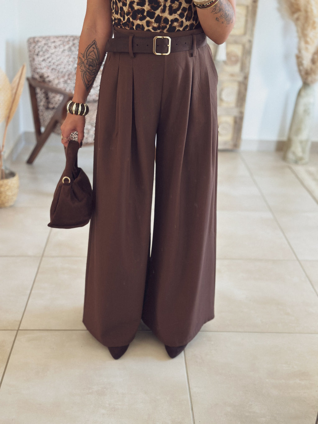 Pantalon Naïla – Palazzo Chocolat
