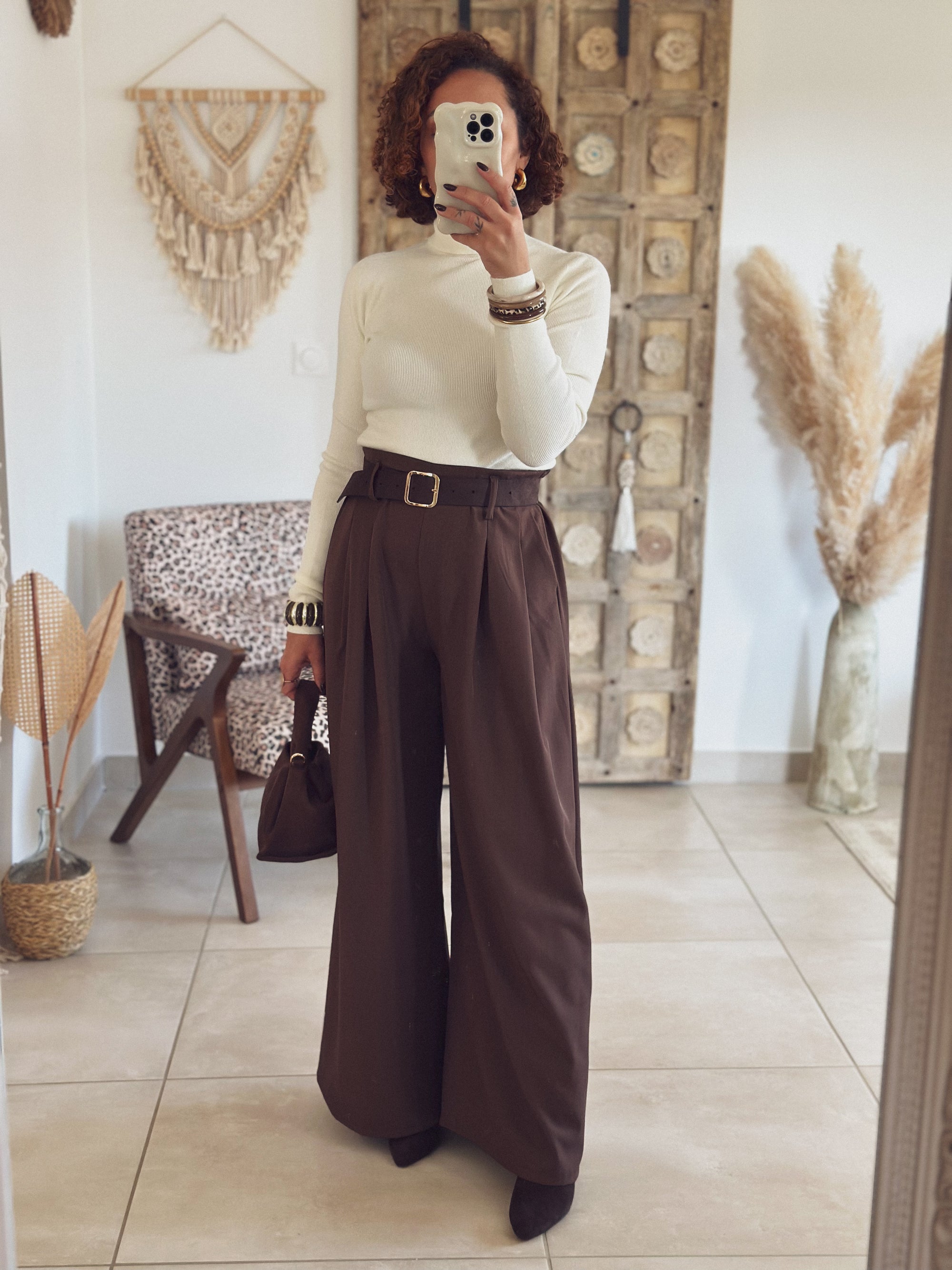 Pantalon Naïla – Palazzo Chocolat