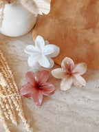 Flower hair clips