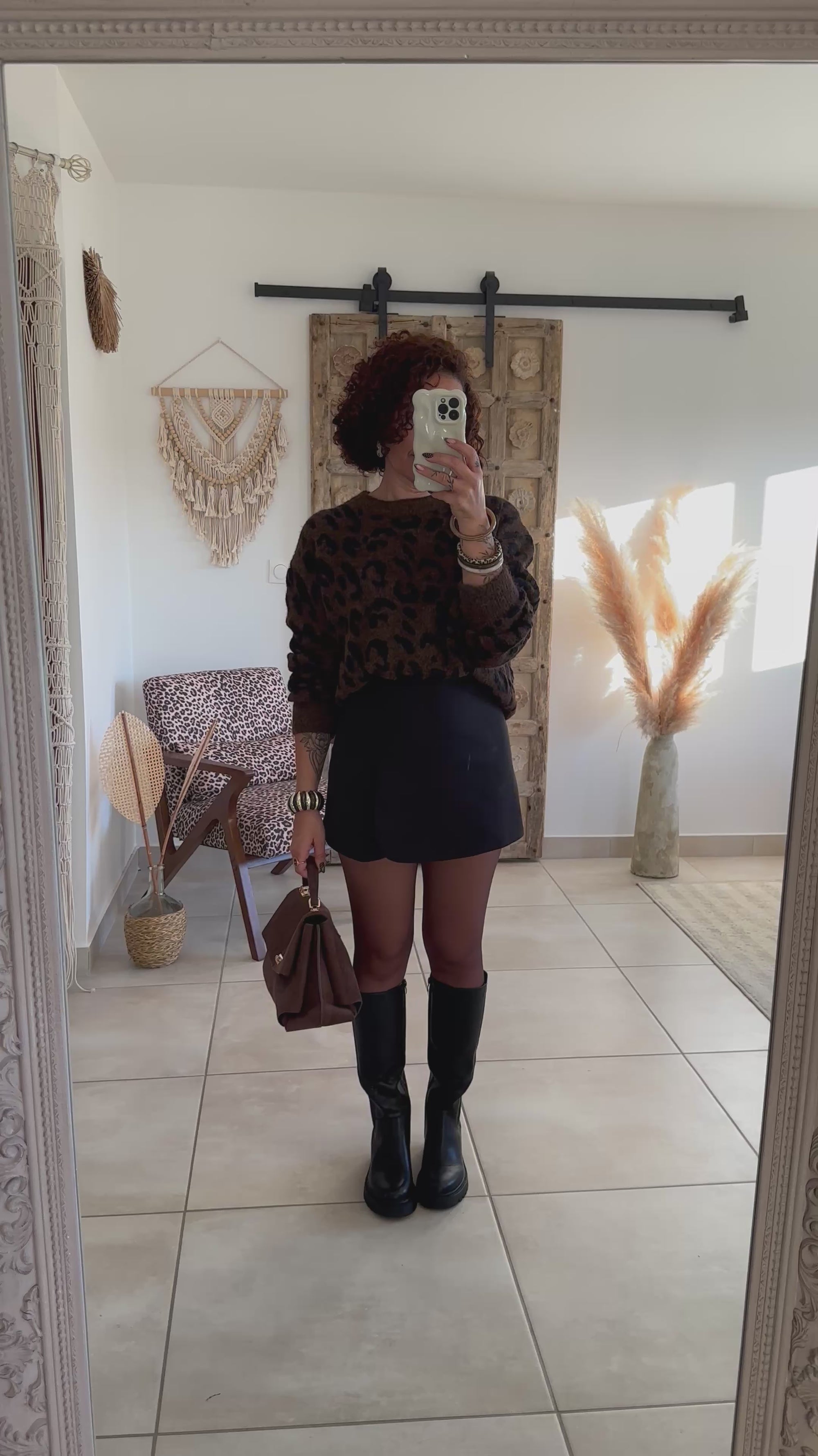 Jupe-Short Maya - Noir