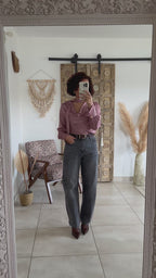 Jean Zoé - Balloon fit gris