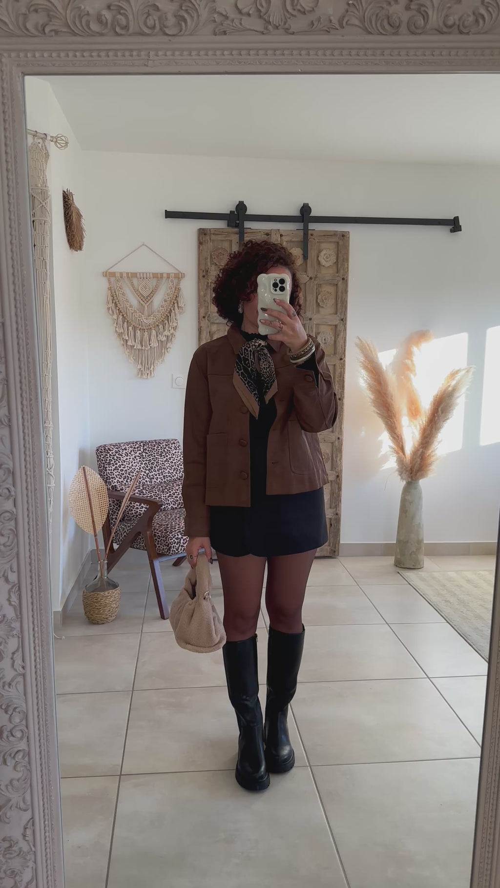 Jupe-Short Maya - Noir