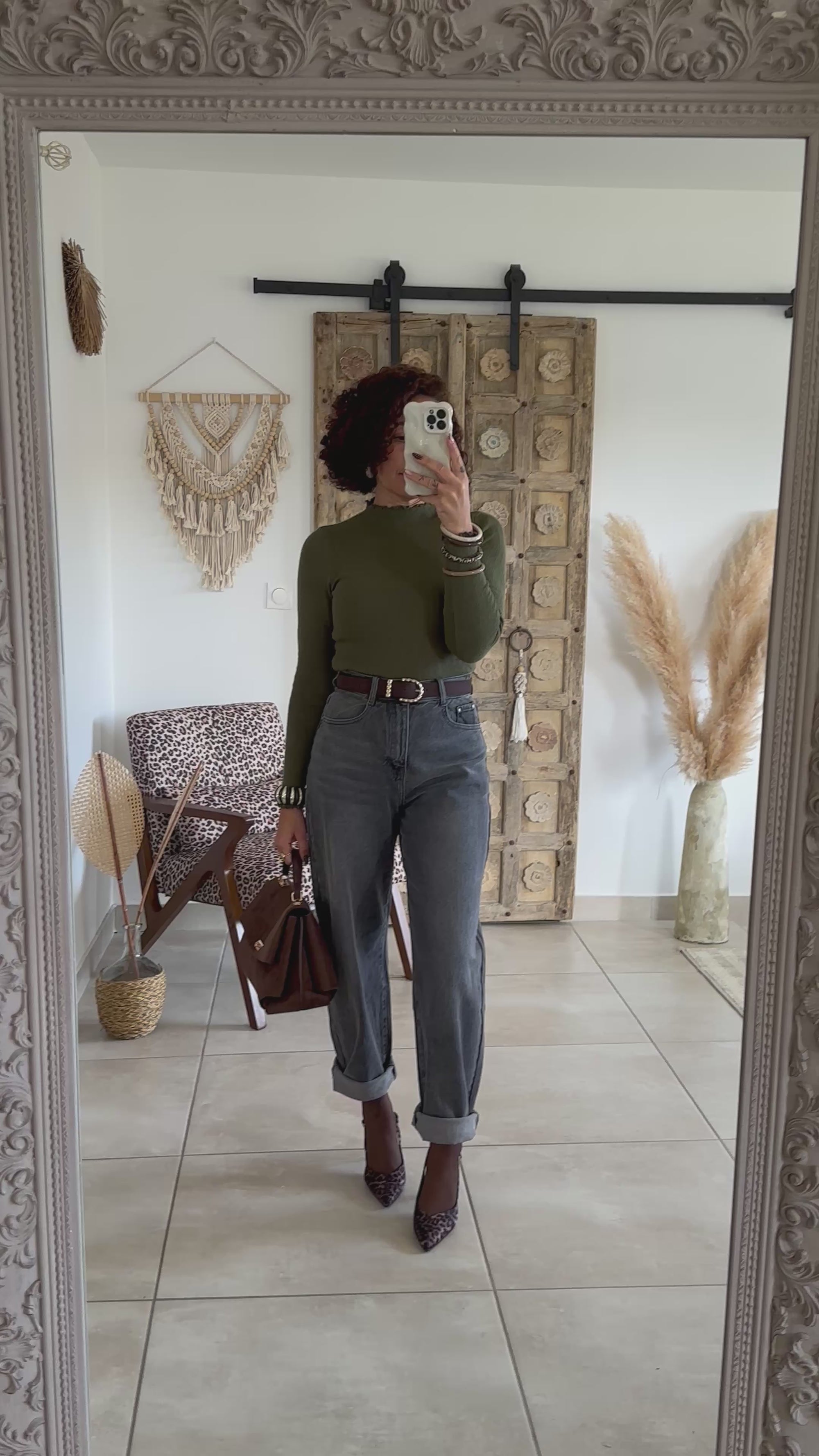 Cardigan Louisa - Olive