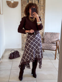 Pull Agathe - Chocolat