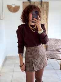 Pull Agathe - Chocolat